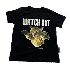 Nununu Cat-A-Tonic T-Shirt in Black